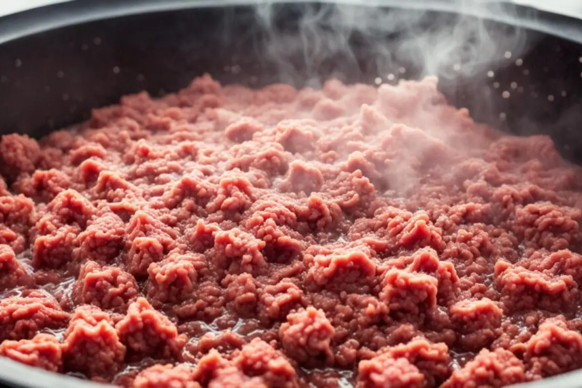 How do Mexican restaurants get their ground beef so fine?