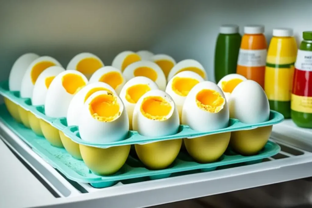 Can you eat 2 week old hard-boiled eggs?