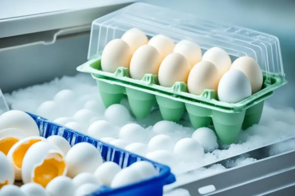 Do boiled eggs freeze well?