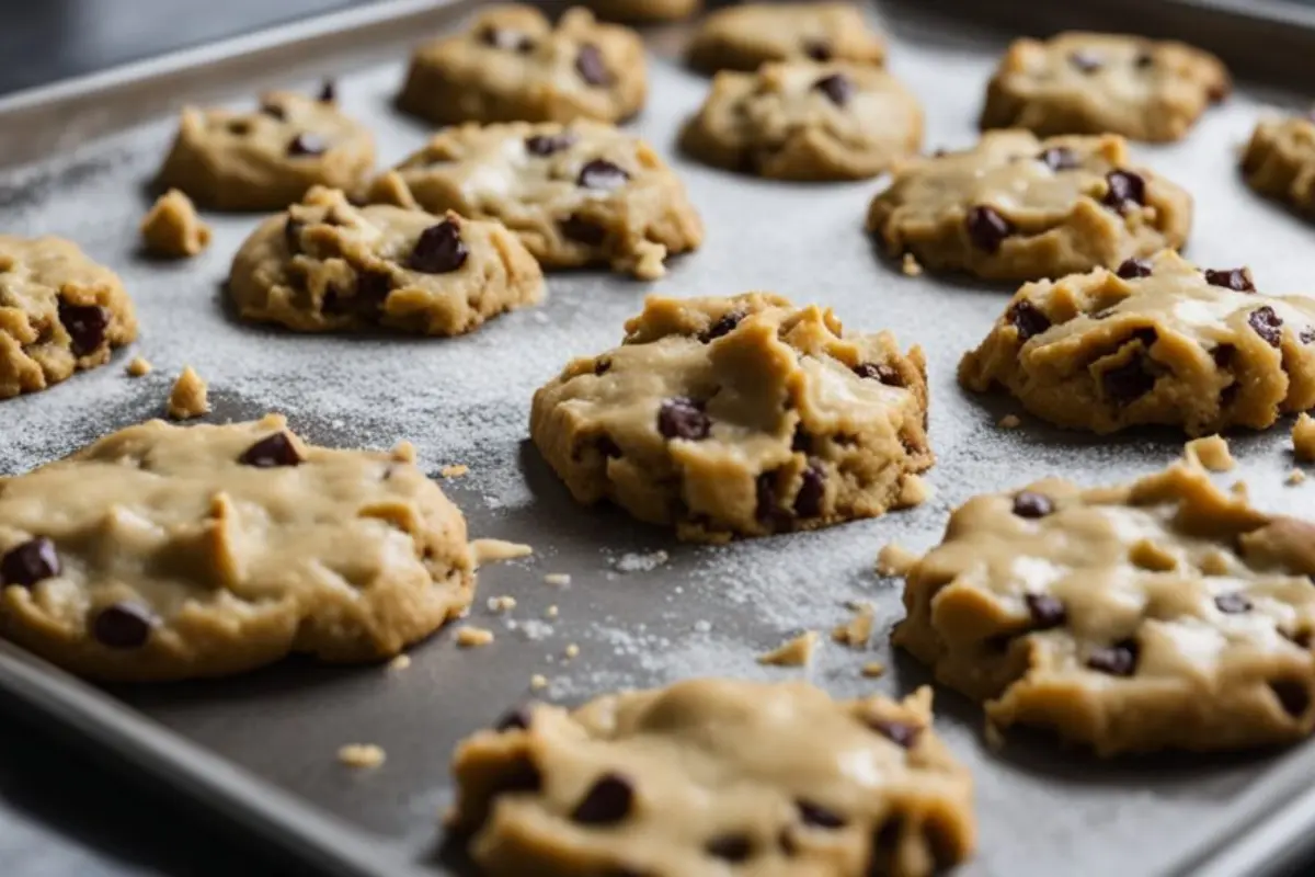 Why are my cake mix cookies so sticky?