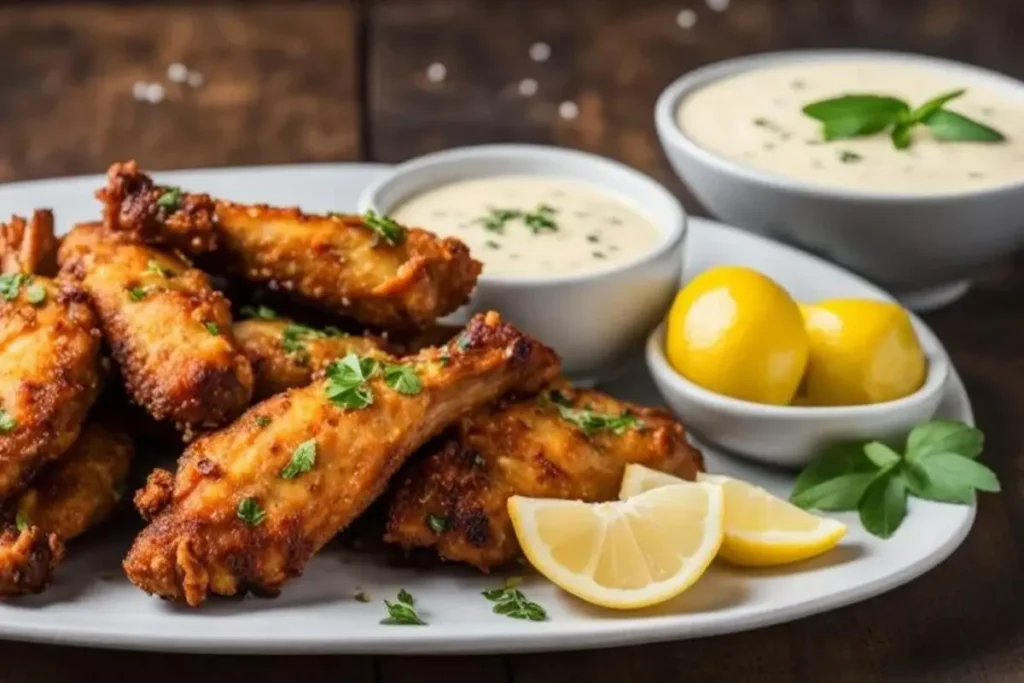 garlic parmesan wings