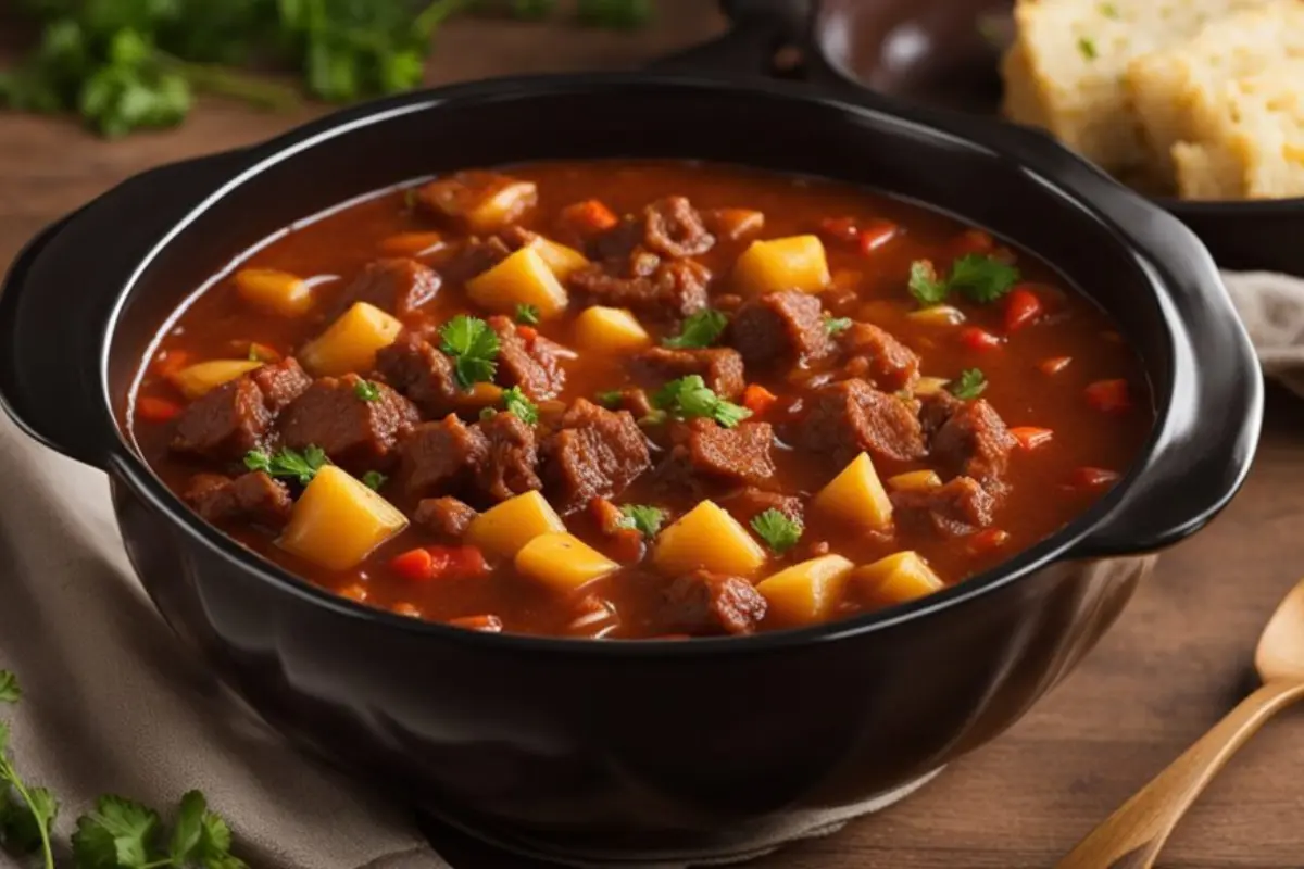 What is a serving of goulash?