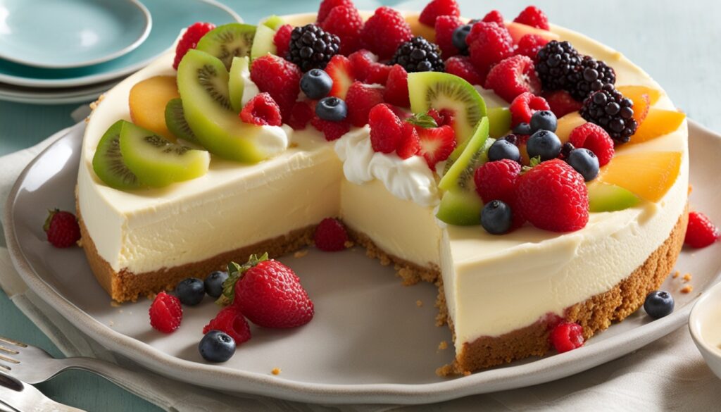 How to fix split cheesecake?