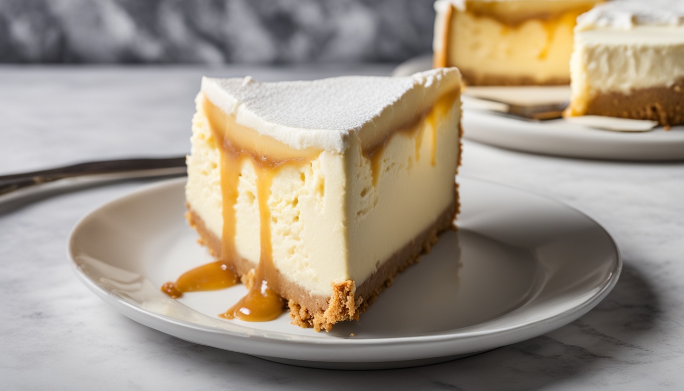 What makes a cheesecake split?