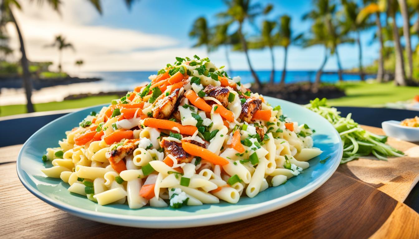 Why is Hawaiian mac salad different?