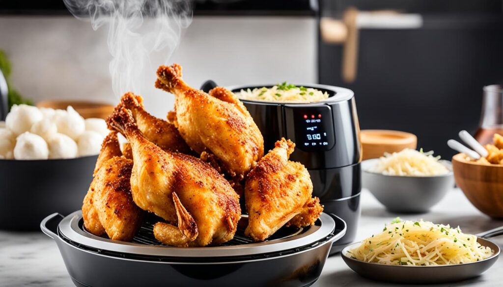 air fryer cooking