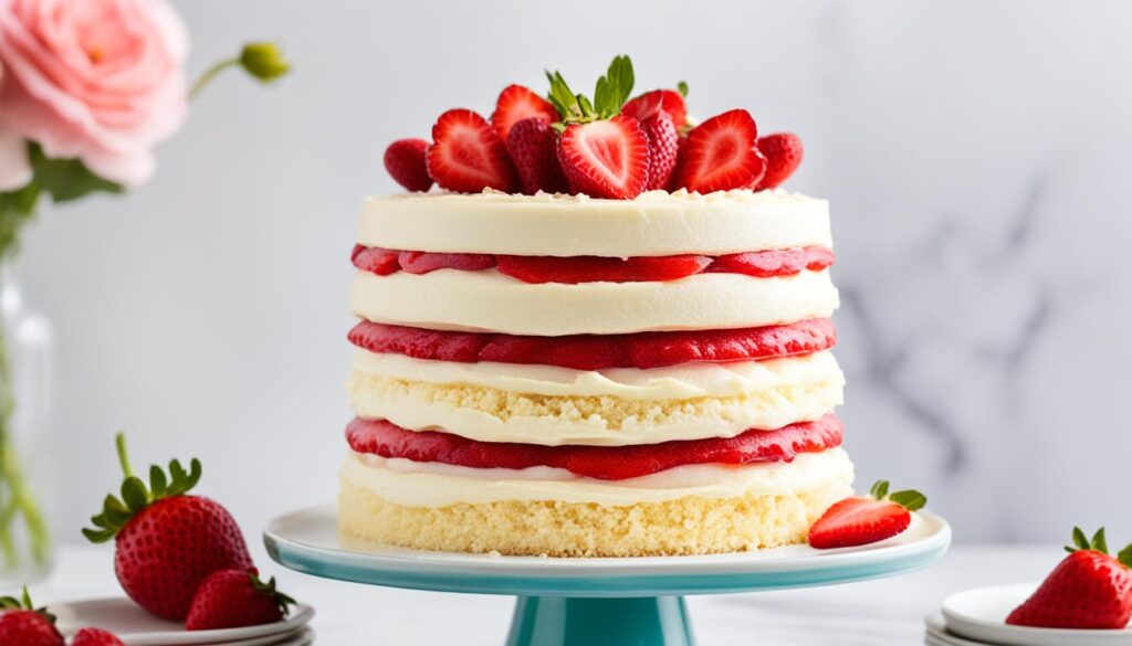 best strawberry cake filling