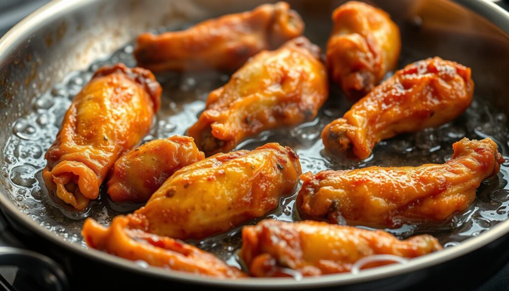 crispy chicken wings preparation