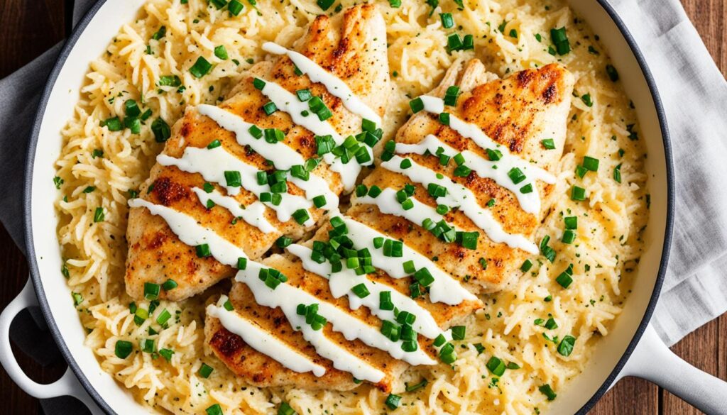 delicious creamy parmesan chicken