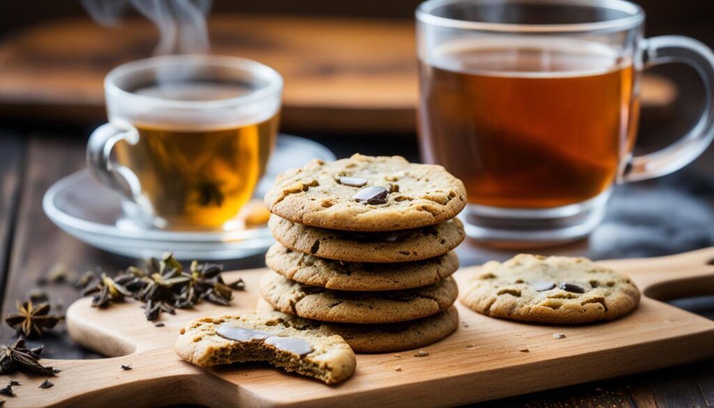 earl grey tea-infused cookies