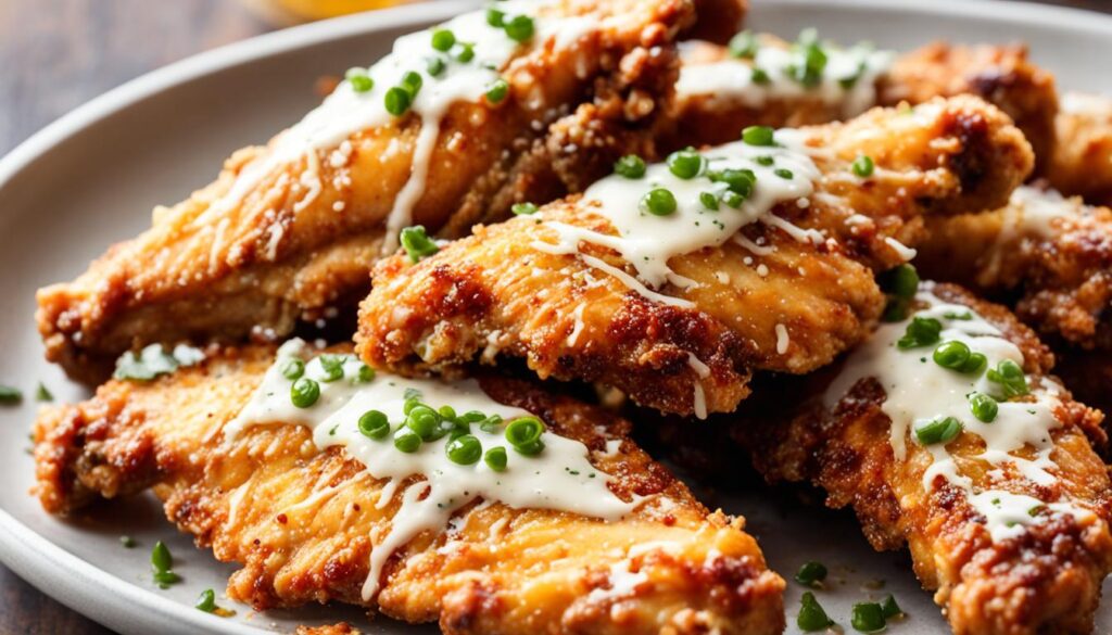 garlic parmesan chicken wings