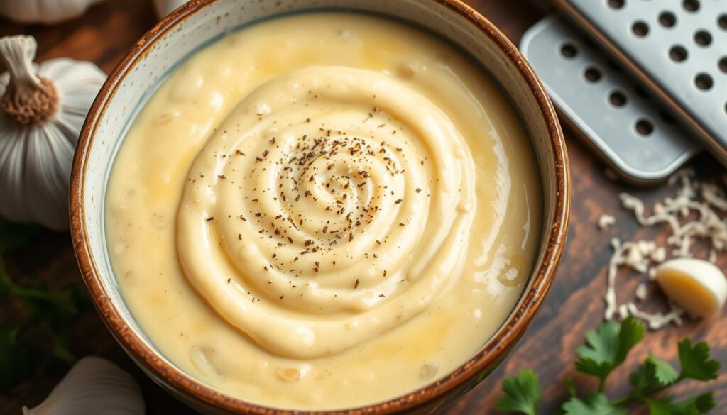 garlic parmesan cream sauce