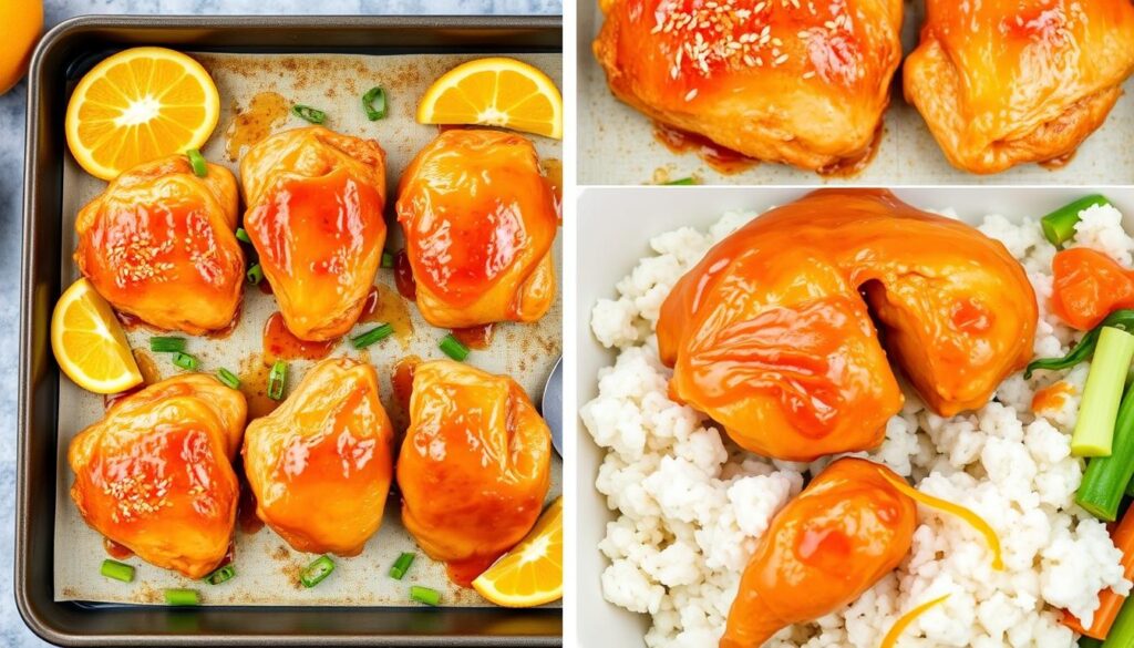 how to make baked orange chicken