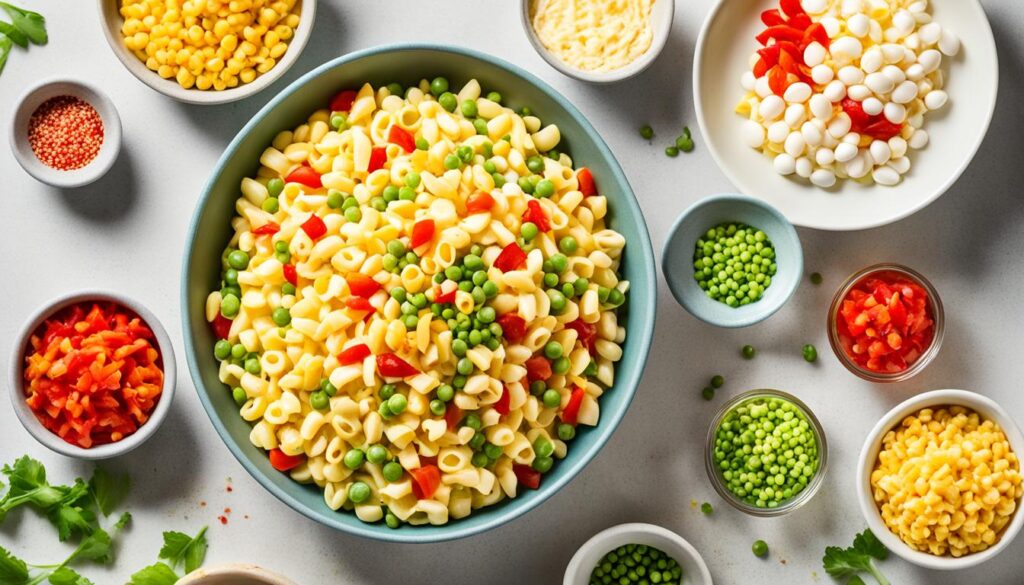 ingredients in macaroni salad