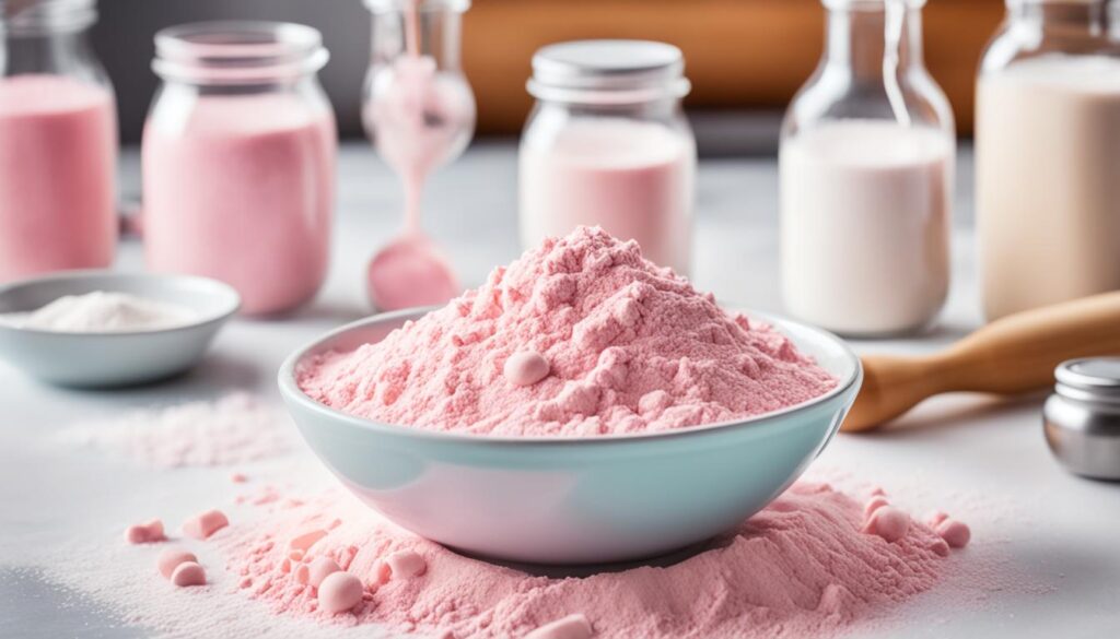 ingredients of pink velvet cake