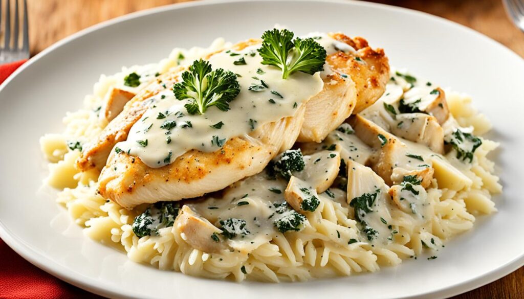 one pot creamy parmesan chicken