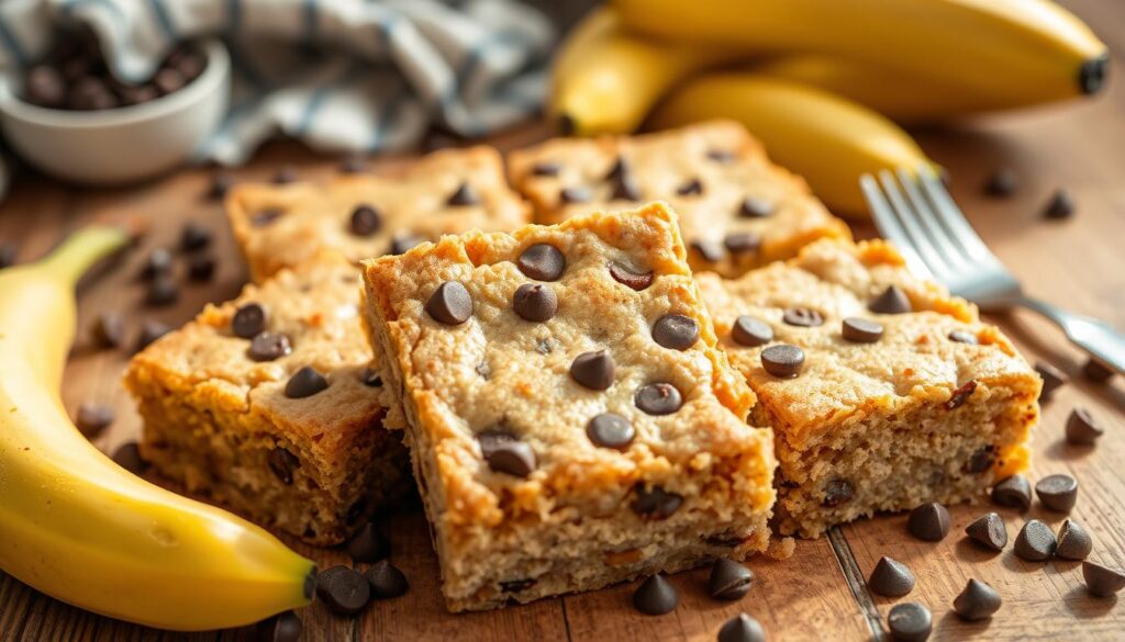 Banana Chocolate Chip Bars