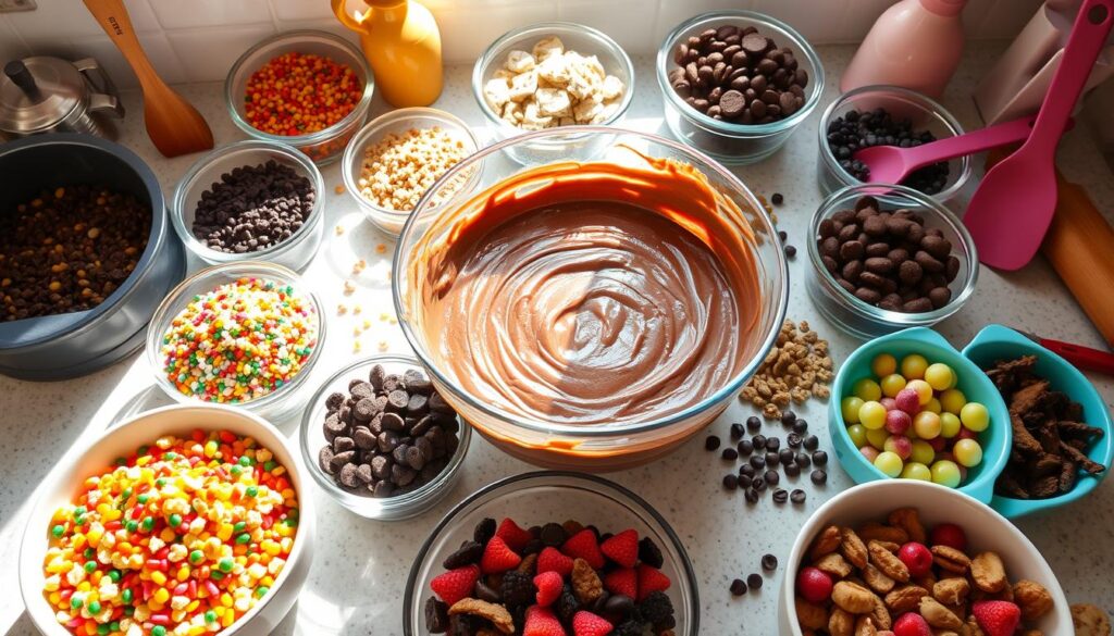 Edible Brownie Batter customization ideas