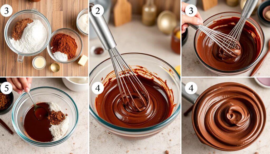 Edible Brownie Batter steps