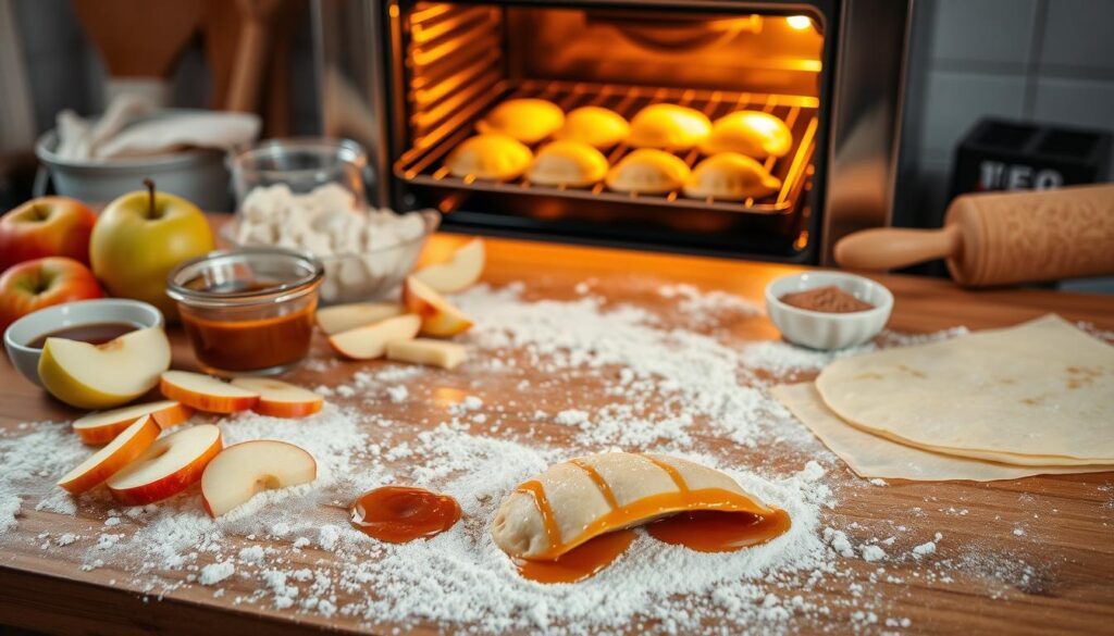 How to Make Caramel Apple Empanadas