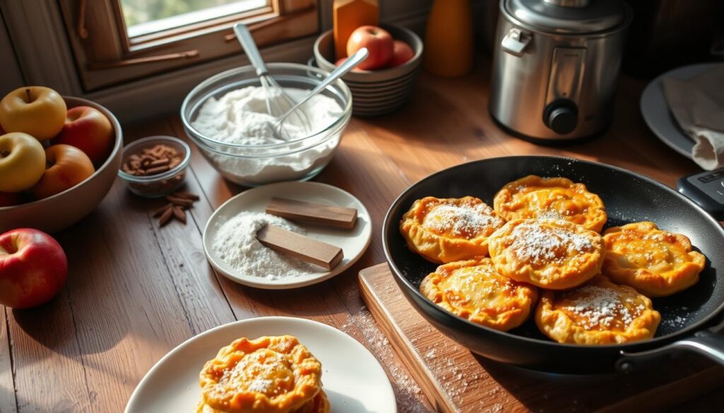 How to make apple fritters