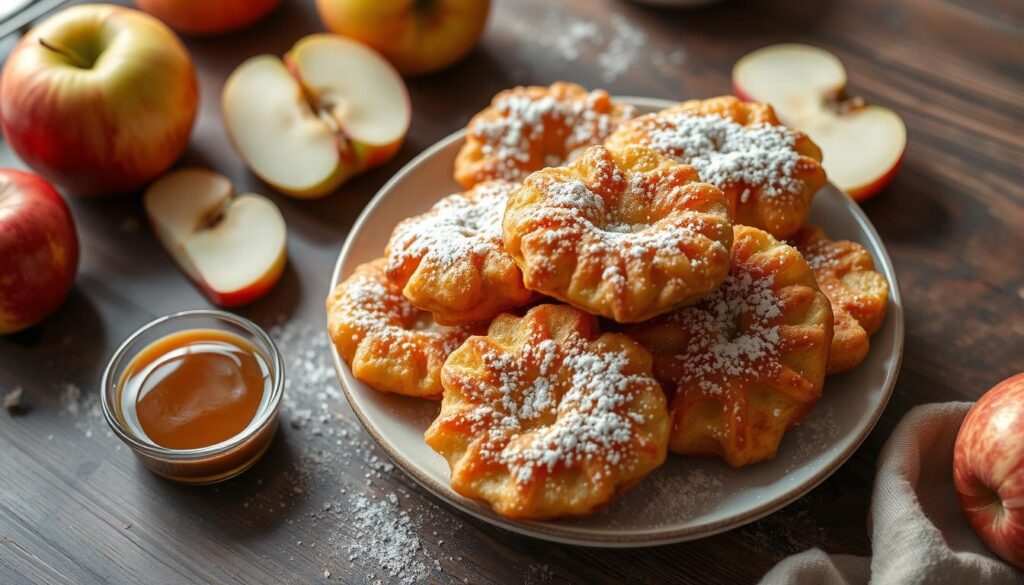 baked apple fritters