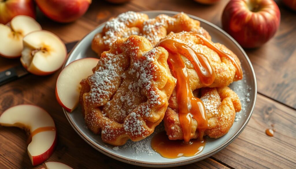 baked apple fritters