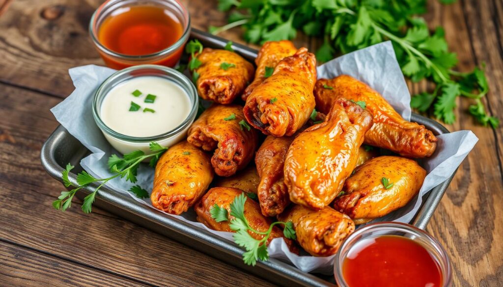 baked chicken wings