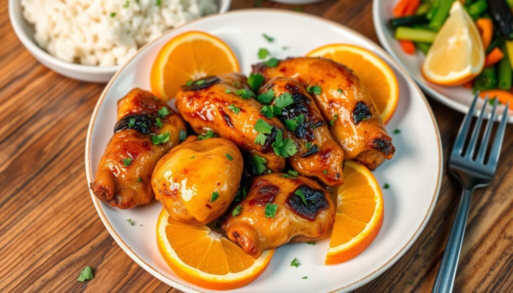 baked orange chicken