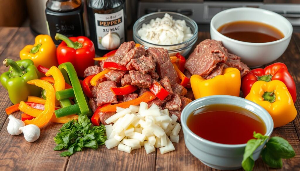 crockpot pepper steak ingredients