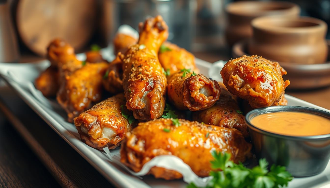 fried chicken wings