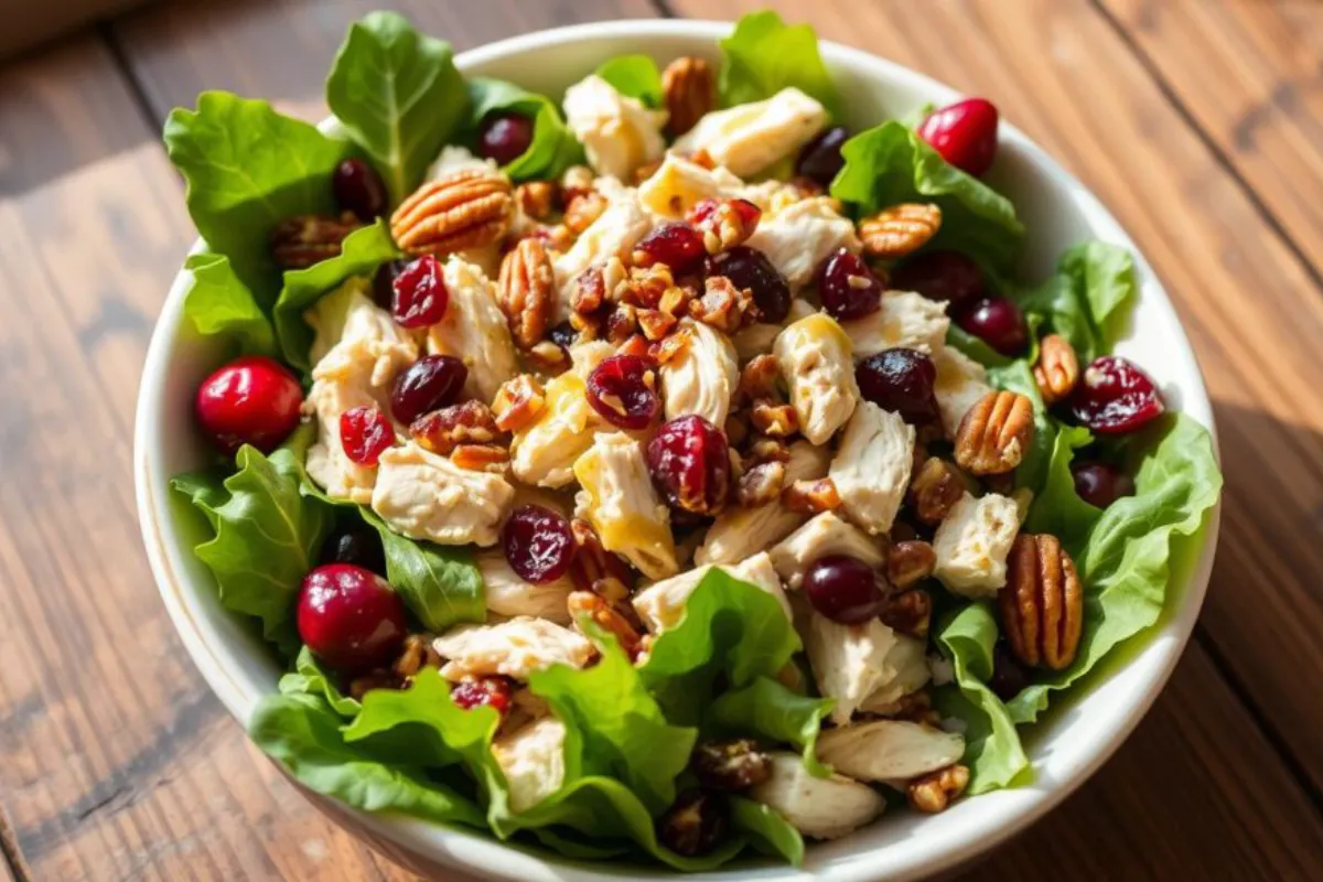 Cranberry Pecan Chicken Salad