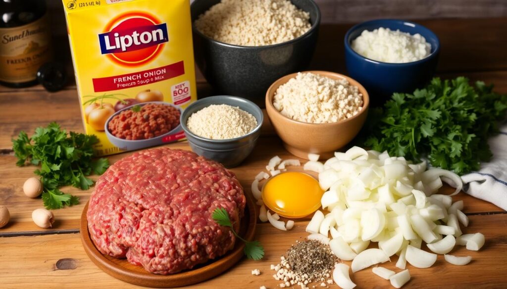 lipton french onion meatloaf ingredients