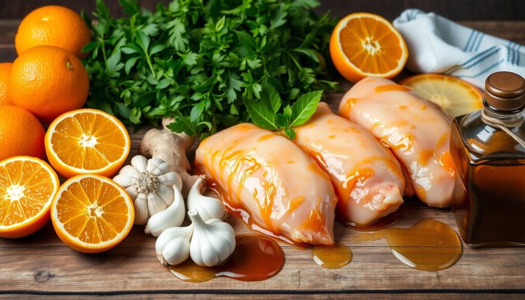 orange zest chicken ingredients