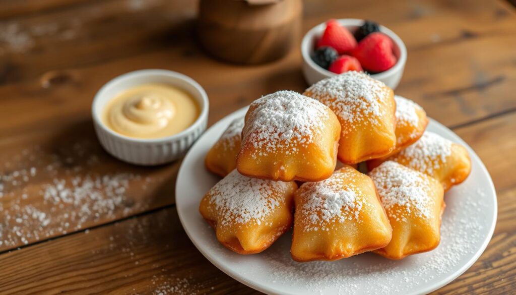 vanilla French beignets