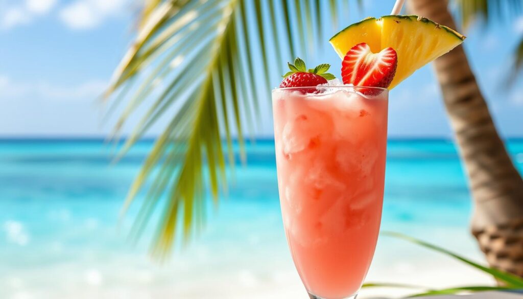 virgin strawberry pina colada