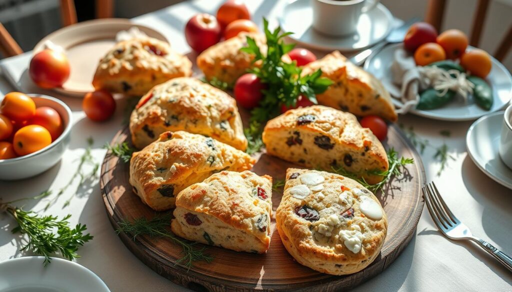 savory scones for brunch