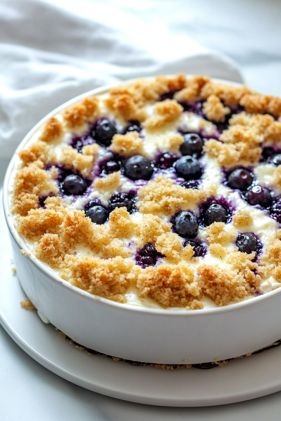 Blueberry Cheesecake Crumb Cake Recipe Delicious Blueberry Cheesecake Crumb Cake