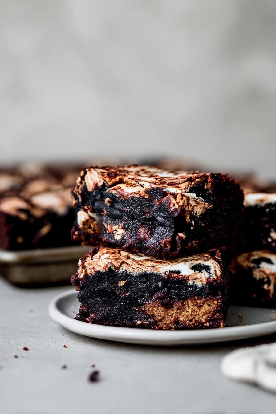 Delicious Marshmallow Brownies
