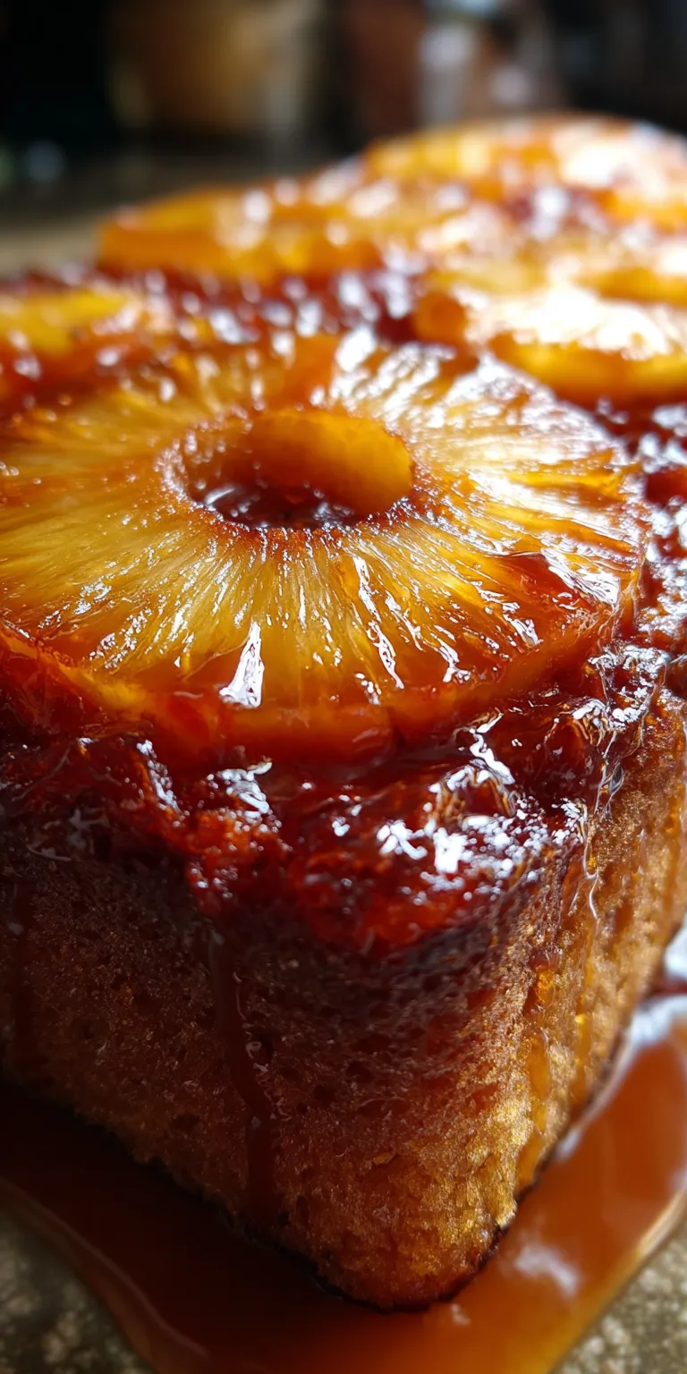 Close-up of raw materials for Pineapple Upside-Down Banana Cake Bread preparation