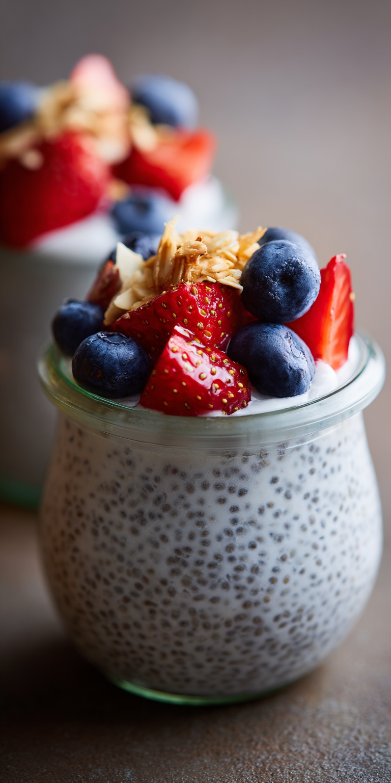 Chia Seed Pudding – Creamy Superfood for Kids served warm with cozy spices
