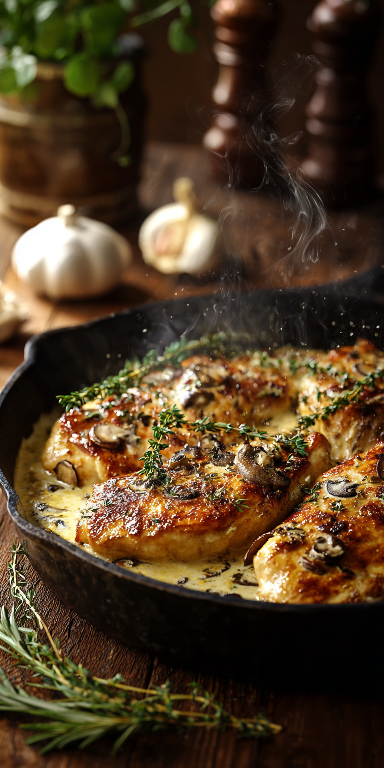 Crispy Garlic Chicken – Golden Tender Every Time served warm with cozy spices