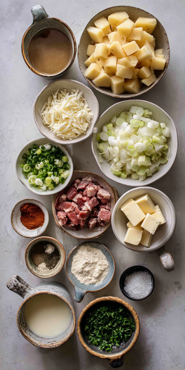 Grandma's Classic Potato Soup – Modern Twist Recipe served warm with cozy spices