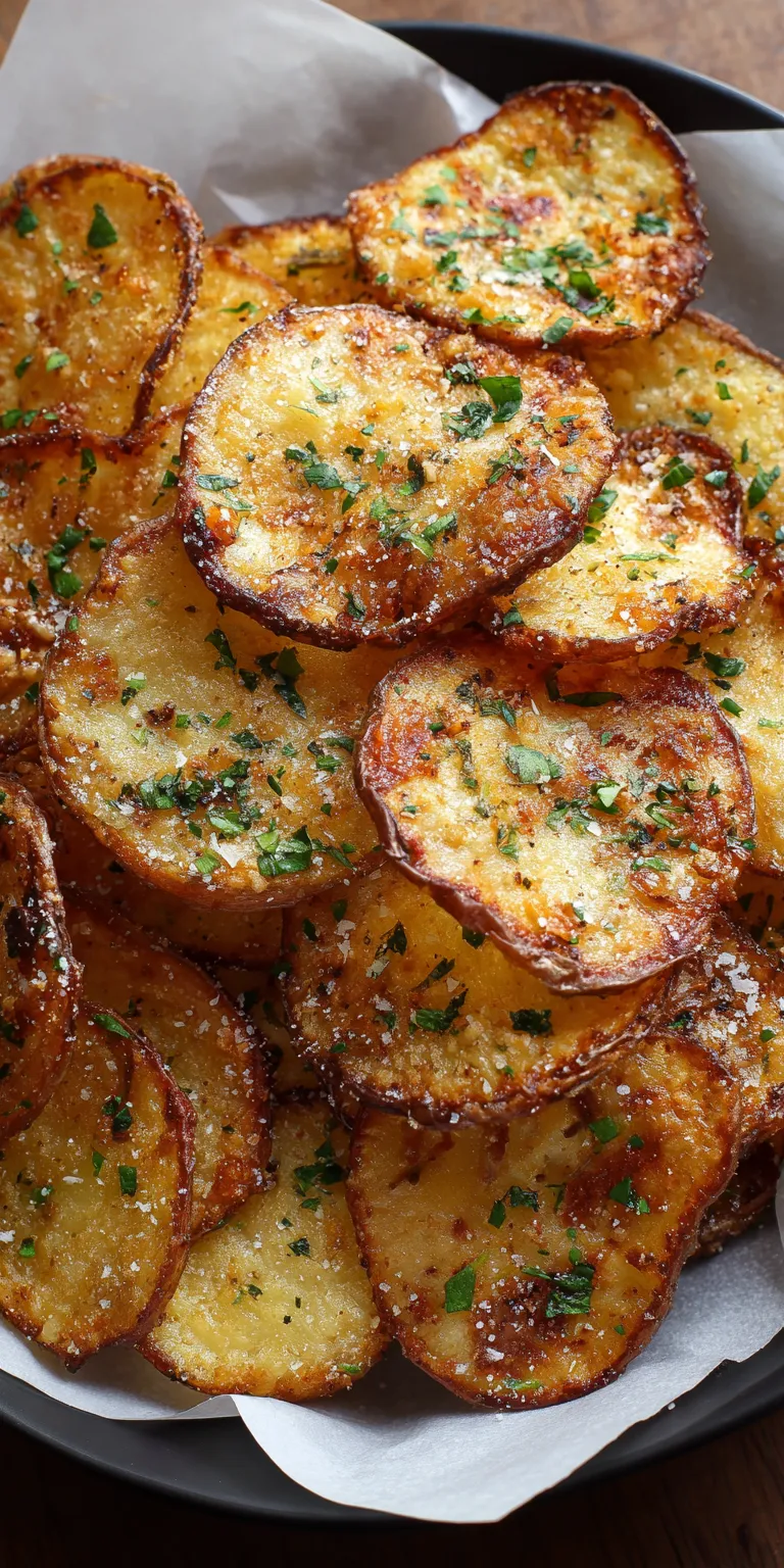 Homemade Potato Chips served warm with cozy spices