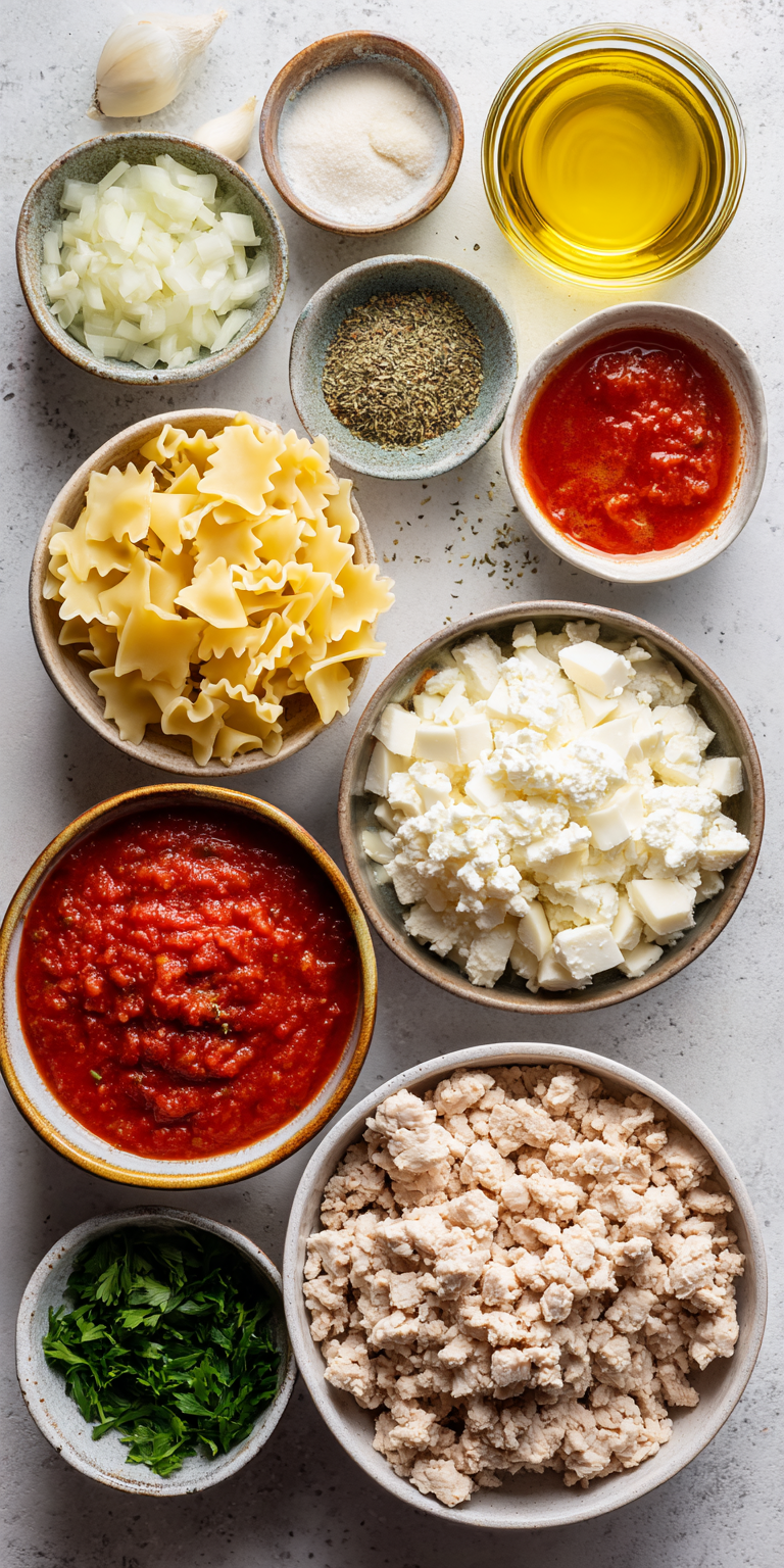 Savory Italian Chicken Lasagna Soup – Hearty & Delicious served warm with cozy spices