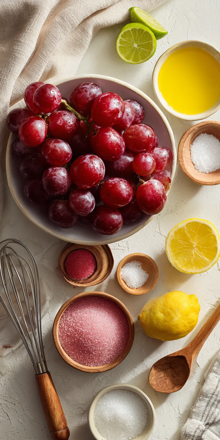 Sour Patch Grapes – Tangy Sweet Frozen Treat served warm with cozy spices