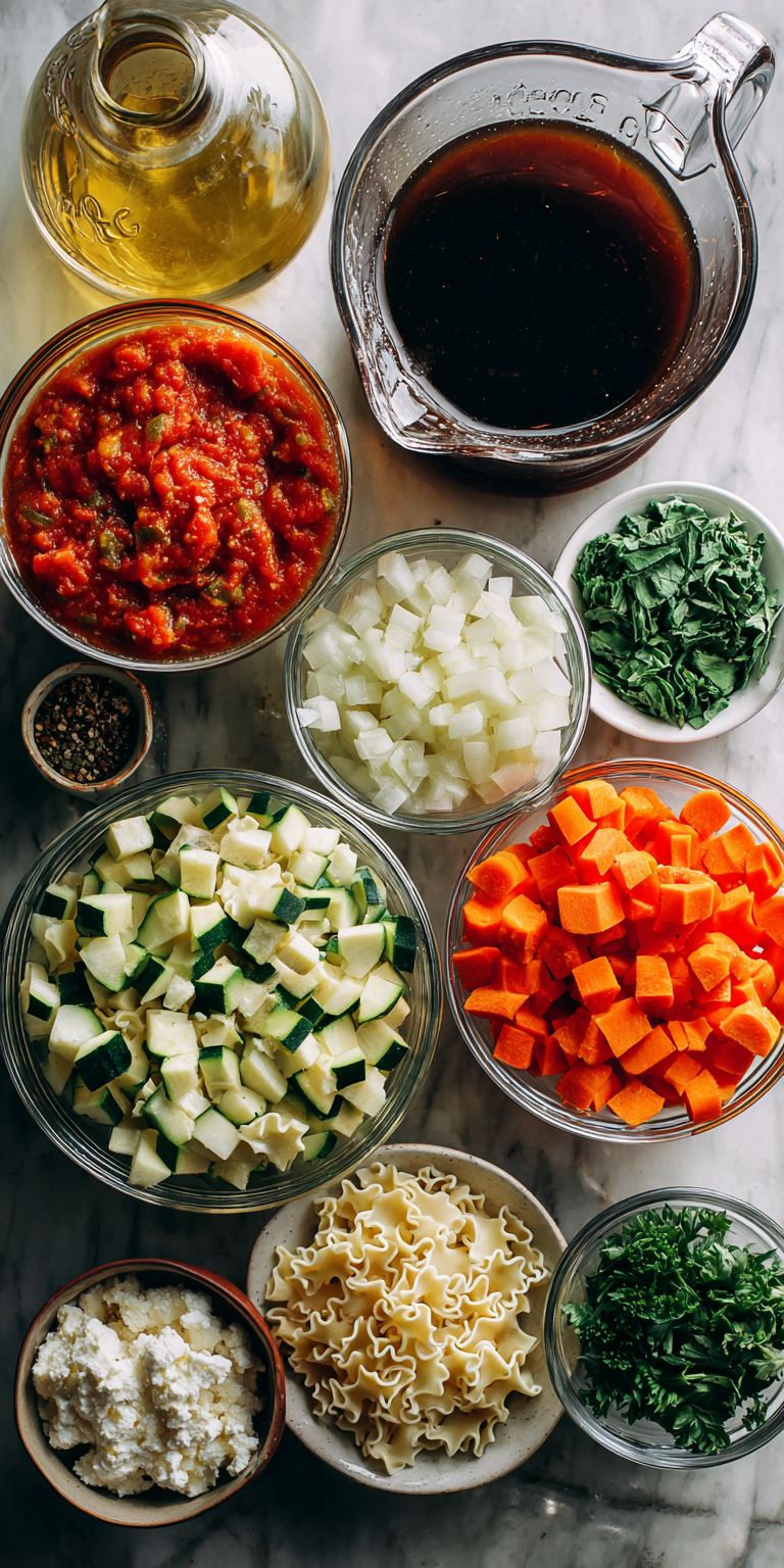 Veggie Fiesta Lasagna Soup – Packed with Flavor served warm with cozy spices
