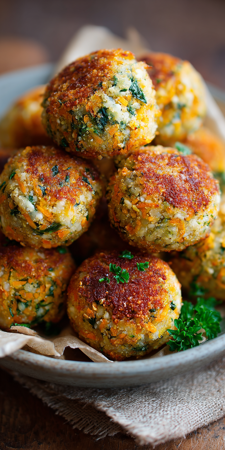 Veggie Rice Balls – Hidden Veggies Toddlers Love served warm with cozy spices