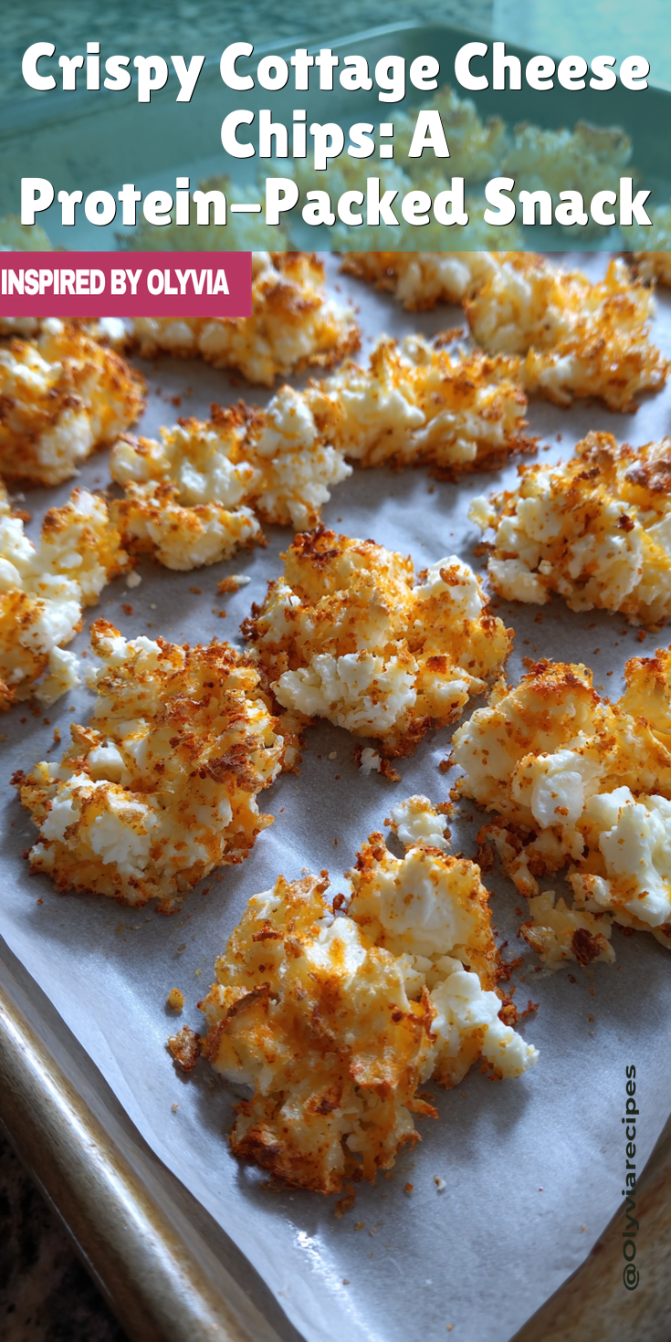 Crispy Cottage Cheese Chips: A Protein-Packed Snack served warm with cozy spices