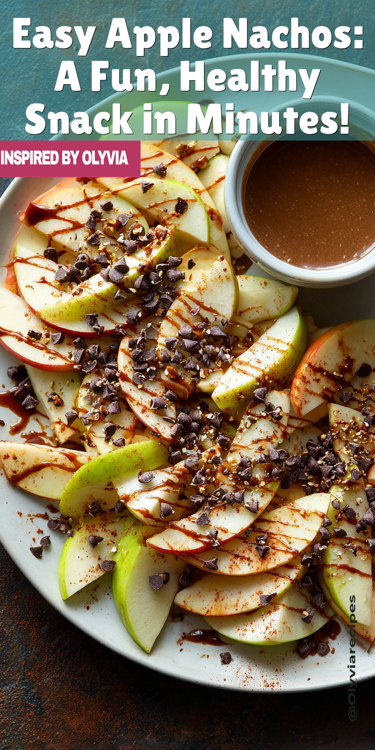Easy Apple Nachos: A Fun, Healthy Snack in Minutes! served warm with cozy spices